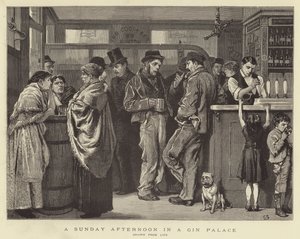 Een zondagmiddag in een gin paleis